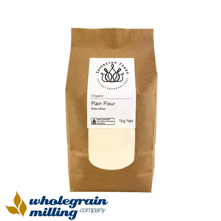 Cake Flour-Plain Flour-Organic-Wholegrain Milling-Sovereign Foods-Australian Grown