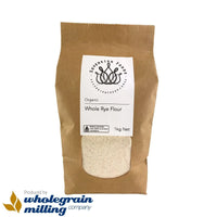 Rye Flour Whole Stoneground Organic 1kg.