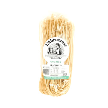 Wheat Spaghetti Organic 300g-Grocery-L'Abruzzese-Sovereign Foods-Australian Made-Australian Ingredients-Australian Pasta-Organic