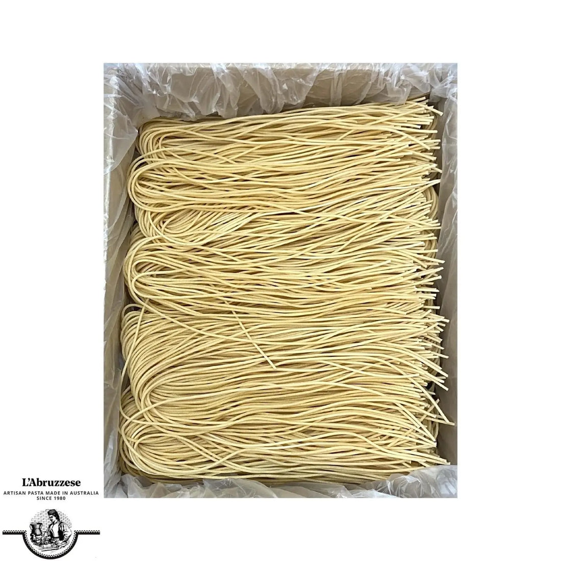 Wheat Spaghetti Organic 5kg-Grocery-L'Abruzzese-Sovereign Foods-Australian Made-Australian Ingredients-Australian Pasta-Organic