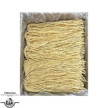 Wheat Spaghetti Organic 5kg-Grocery-L'Abruzzese-Sovereign Foods-Australian Made-Australian Ingredients-Australian Pasta-Organic