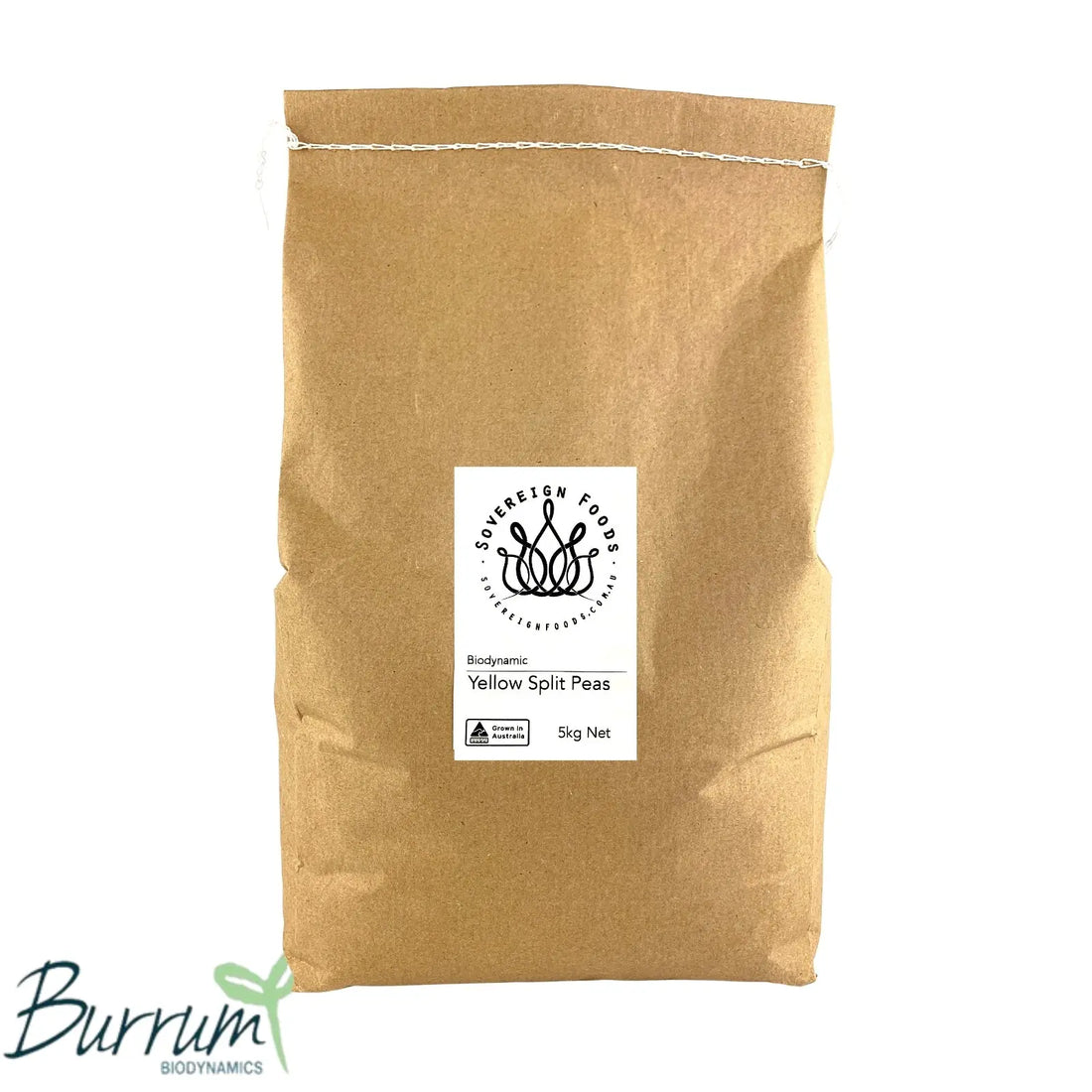 Yellow Split Peas-Burrum Biodynamics-Sovereign Foods-Organic Australian Bulk Foods-Biodynamics